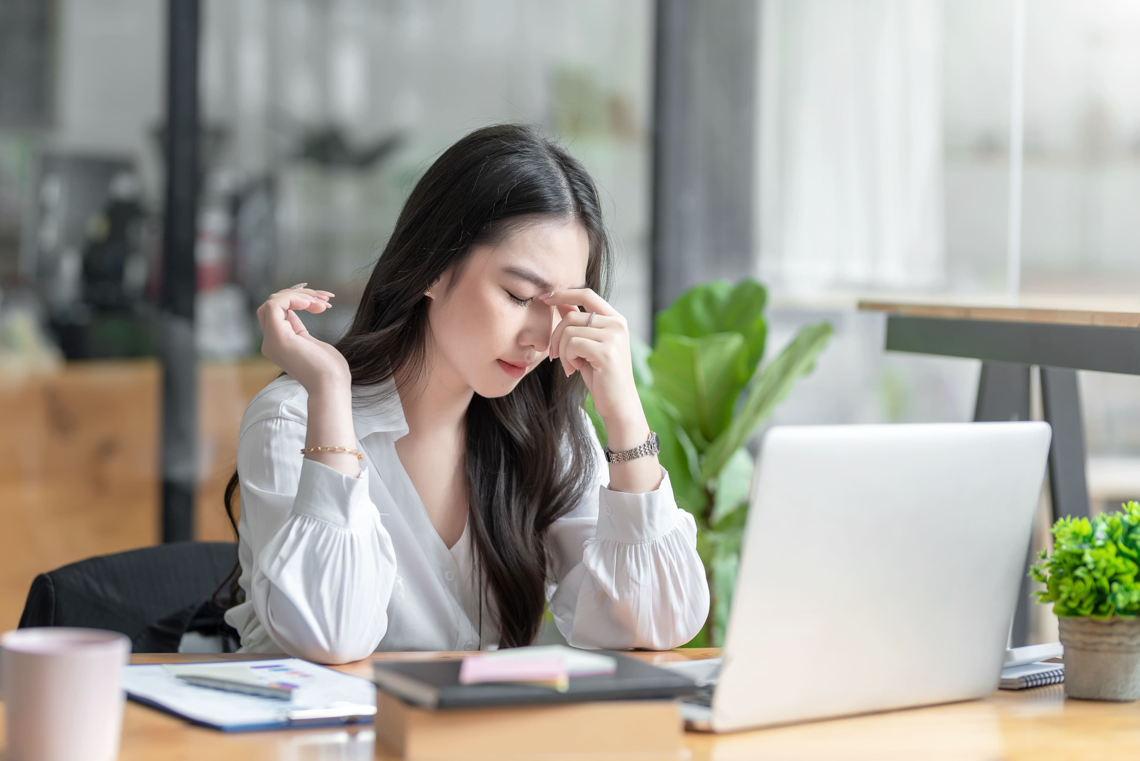 Người có biểu hiện lo âu về thể chất