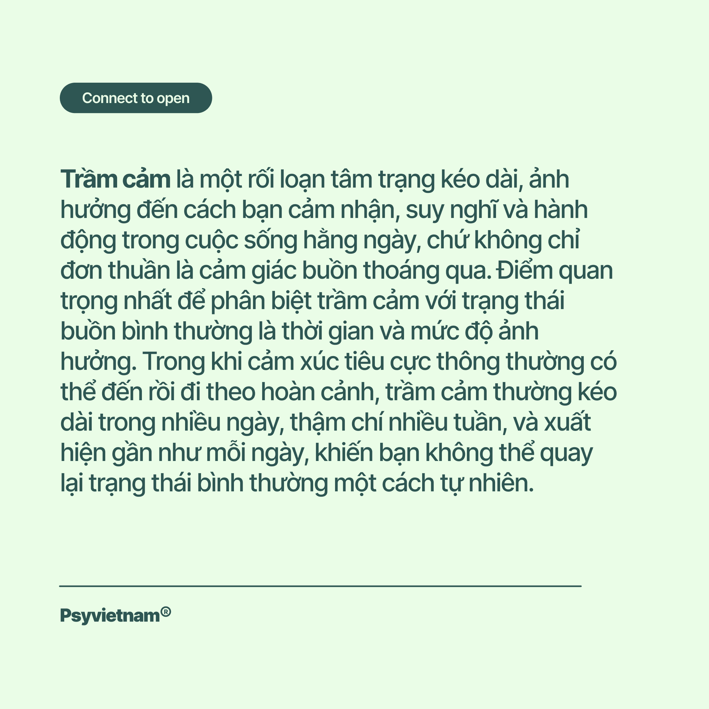 Trầm cảm là gì? Tổng quan về trầm cảm từ góc nhìn tâm lý học